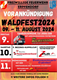 Plakat Waldfest